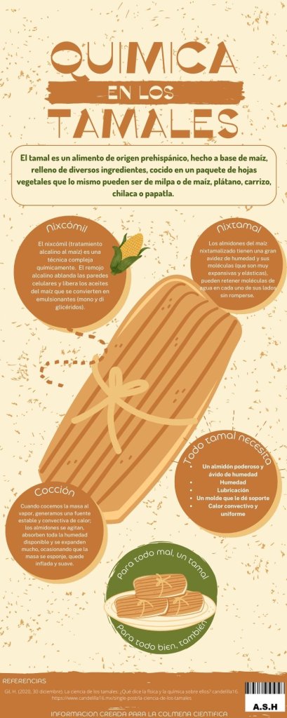 quimica en los tamales